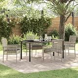 Grâce à sa construction légère mais stable, l'ensemble de salle à manger peut être déplacé de manière flexible sur la terrasse ou dans le jardin et s'adapte à différentes occasions.
