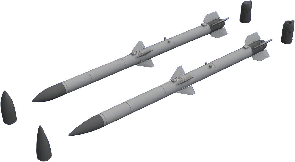 Eduard EDB632133 1:32-AIM-120C AMRAAM Model Kit Brassin, Various