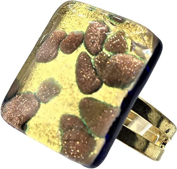 Antica Murrina ANELLO IN VETRO DI MURANO VENEZIANA (COLORE C)