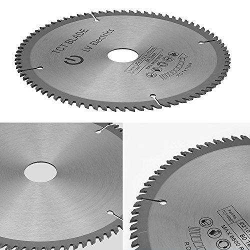 VOBOR Circular Saw Blade 210mm x 30mm for Metal Wood Stone Glass Plastic Cordless Cutting Saw Disc - Image 2