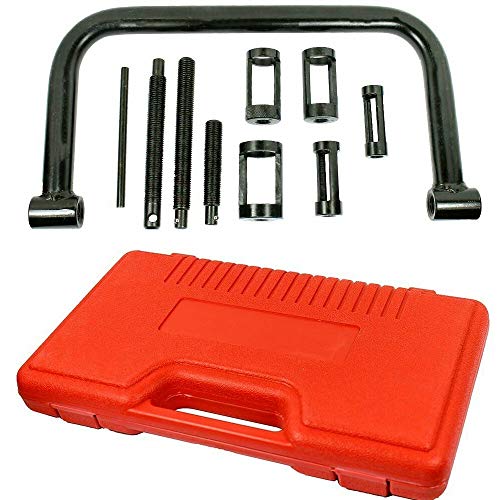 Valve Spring Compressor, Auto Compression Clamp Tool Service Kit For Atv, Car, Motorcycle,Small Engine Vehicle Equipment,Valve Spring Compressor Toolsautomotive Tool C Clamp Service Set,10 Pcs #TOP1