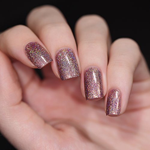 Image of ILNP Close Knit - Rosy Mauve Ultra Holographic Nail Polish
