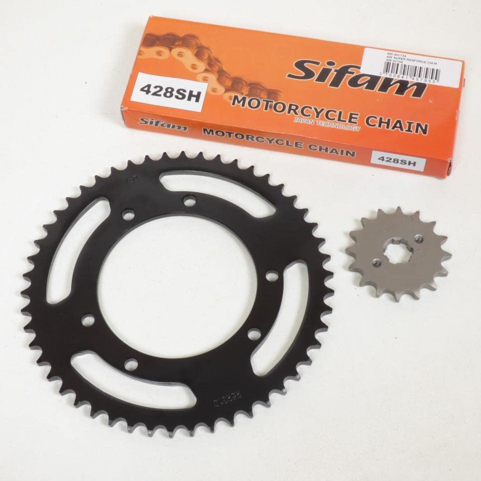 Kit chaîne Axring Derbi 125 Senda R pour réparer les bruits mécaniques