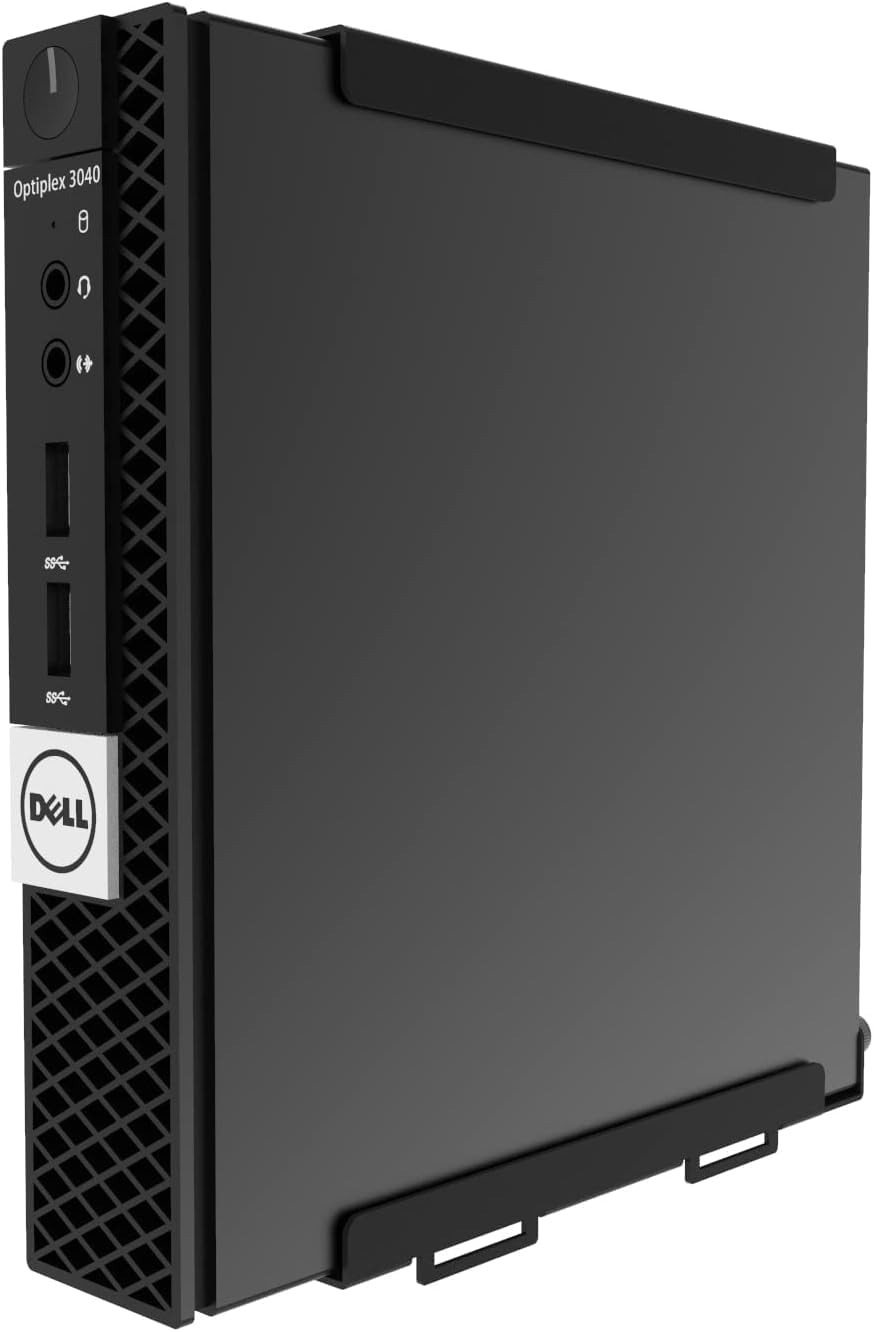 JINGCHENGMEI 2 Pcs of Wall Mount Compatible with Dell OptiPlex Micro Form Factor Case, Fits MFF 7070, 7060, 7050, 5070, 5060, 5050, 3040, 3046, 3050, 3060, 3070 and More (2)