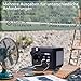 SBAOH Tragbare Powerstation 88.8Wh Tragbares Netzteil 24000 mAh / 3.7 V Lithiumbatterie,Stromversor... Solargeneratoren für Camping, Autofahrten, Notstrom