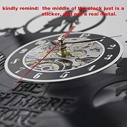 John Lennon Die Beatles Art Horloge murale en vinyle avec éclairage LED - Les Beatles, Paul McCartney, John Lennon, RIngo Starr, George Harrison John Lennon Die Beatles Art Horloge murale en vinyle avec éclairage LED – Image 6