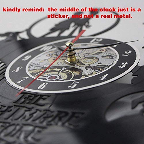 John Lennon Die Beatles Art Horloge murale en vinyle avec éclairage LED - Les Beatles, Paul McCartney, John Lennon, RIngo Starr, George Harrison John Lennon Die Beatles Art Horloge murale en vinyle avec éclairage LED – Image 7