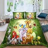 ❀【Matériau de haute qualité】Housse de Couette Fabriqué en 100 % microfibre de polyester, tissus de haute qualité, nous utilisons une densité de matériau de 110 g, plus confortable et durable, respirant, Hypoallergique, super doux, sans décoloration ni plis et a une douceur et une résistance uniques, vous donner une bonne nuit de sommeil.