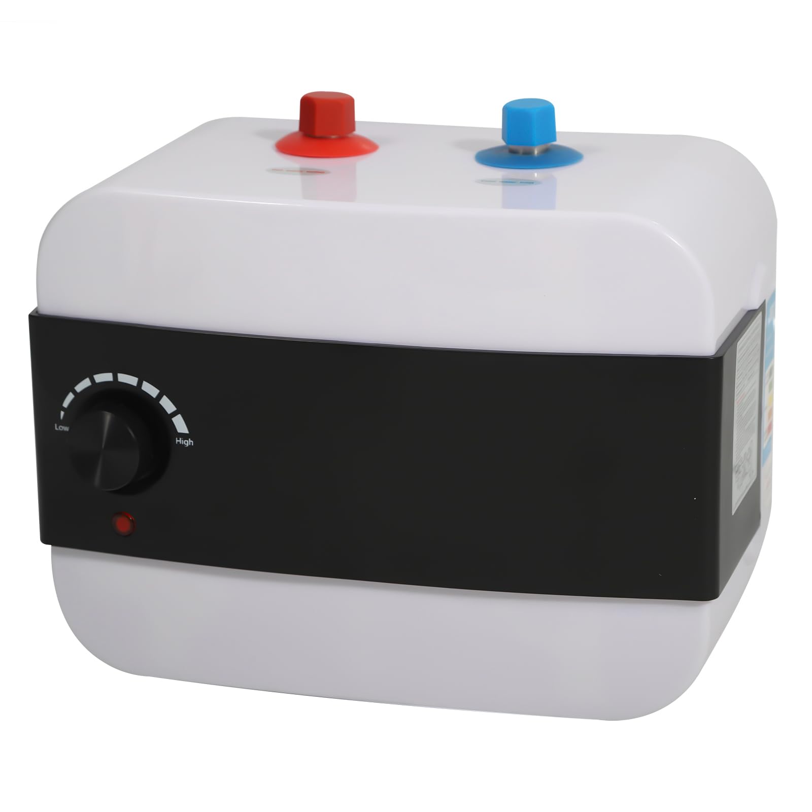 Scaldacqua Istantaneo 6L, Modern, Bianco, 65°C, Protezione Termica, A Parete