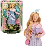 Mattel Universal Wicked Glinda Fashion Doll & Accessories with Styled Blonde Hair, Posability & Removable School Uniform Look
