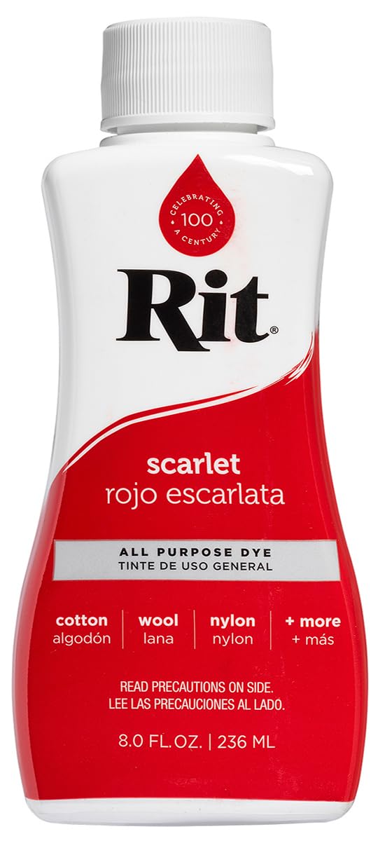 Rit All Purpose Liquid Dye Scarlet 236ml