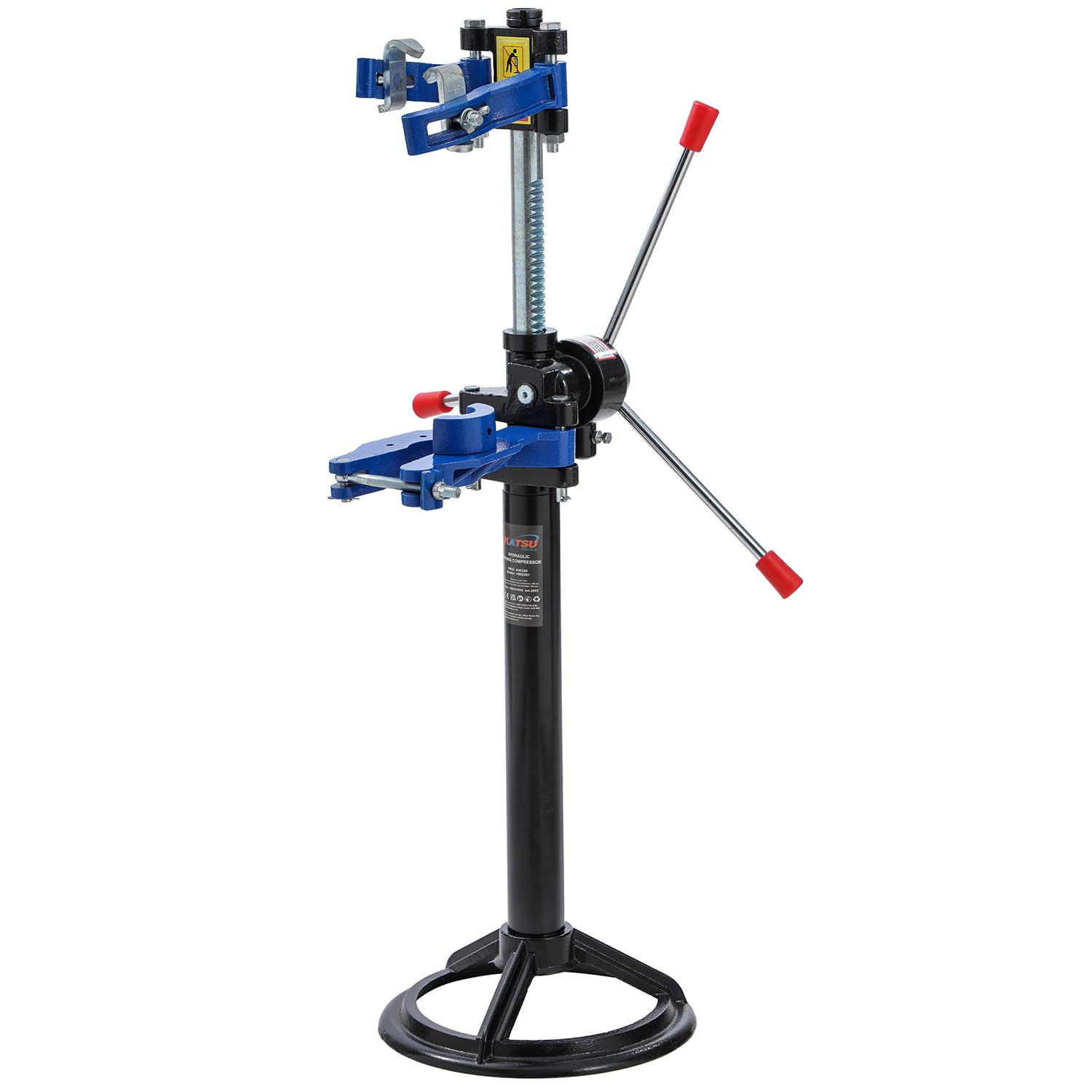 KATSU Tools Compresor de resorte, capacidad de 2200 libras, herramienta de compresor de resorte helicoidal manual, para reparaciones de automóviles, furgonetas y camiones 450320
