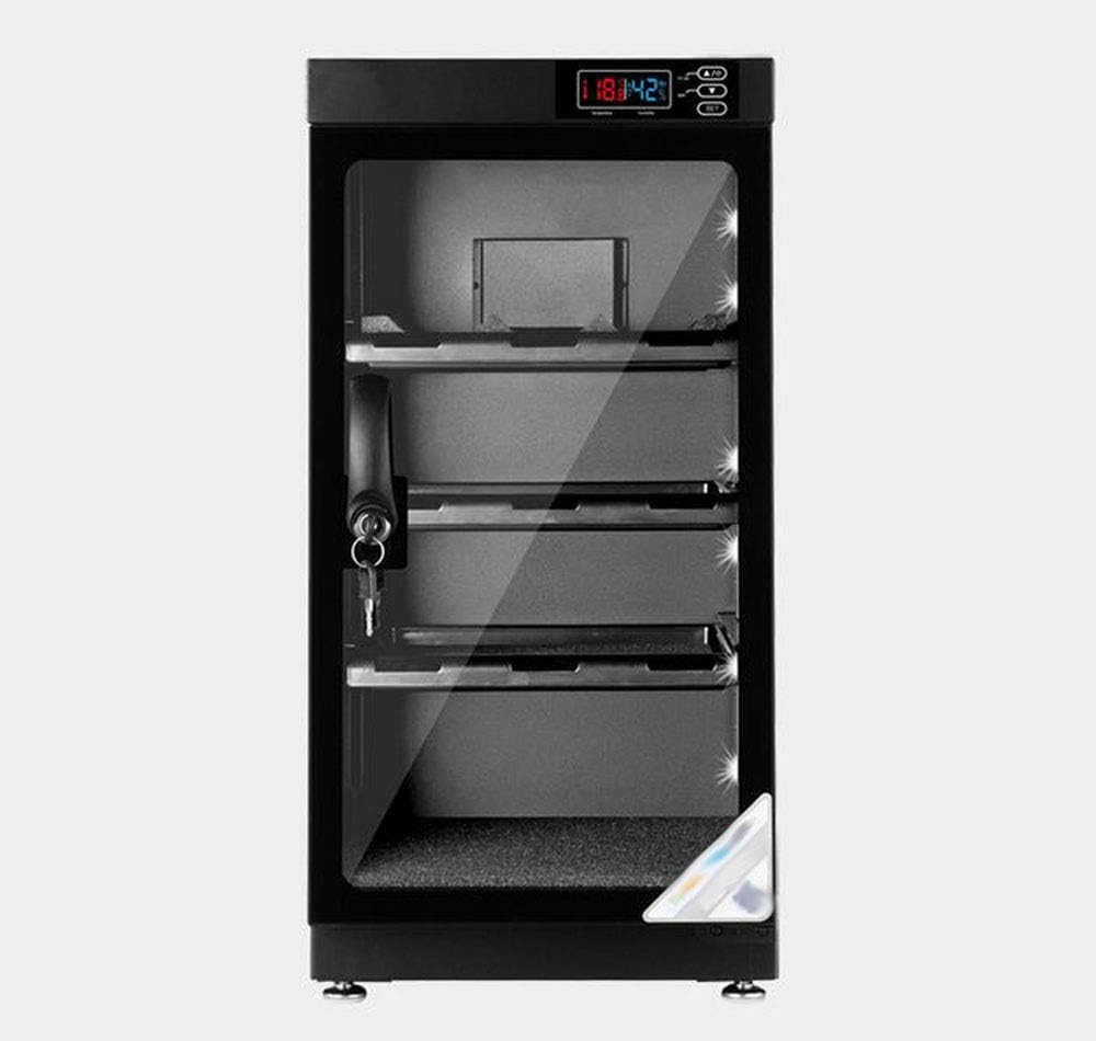 INTBUYING Camera Dry Cabinet 50L Electronic Dry Cabinet for Camera Lens Storage with Lock 4 Layers Intelligent Temperature Humidity LED Screen Noiseless image 9 of 9 B0814HTH9T