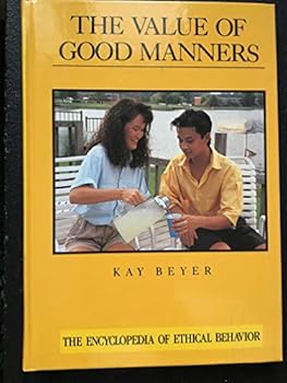 Hardcover Value of Good Manners Book