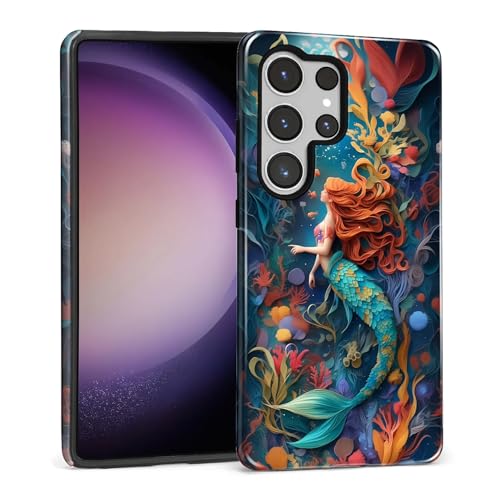Coque Samsung S26 Ultra rigide et souple motif sirène antichoc