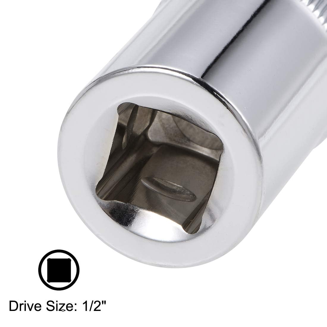 TA-VIGOR 2Pcs 1/2-Inch Drive by 21mm Deep and Shallow Socket, Cr-V Drive Socket, 6-Point, Metric for Auto Repairing and Household - Image 4