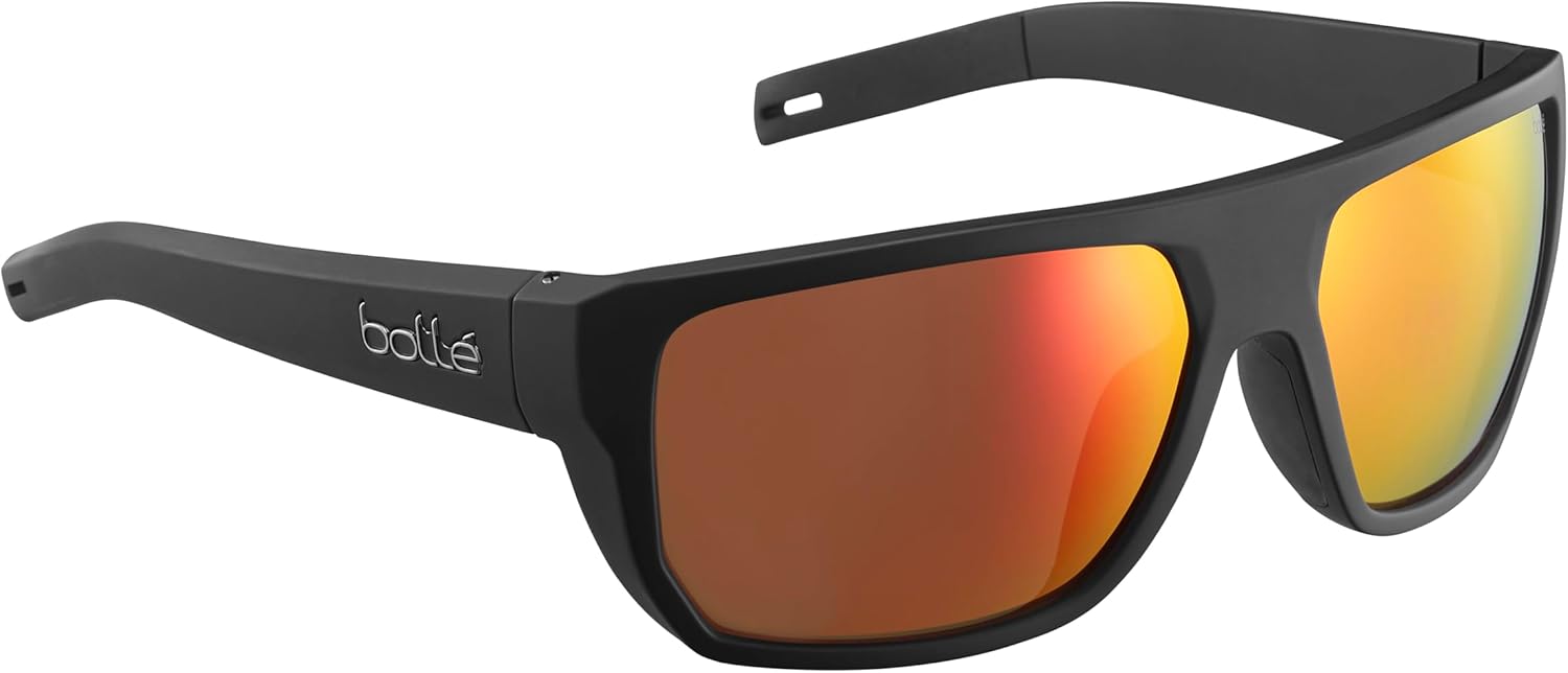 Bolle Sport Sunglasses Vulture Matte Black Brown Fire - Image 3