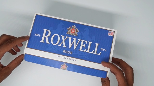 Amazon.com: Roxwell Cigarette Tubes 100's Size – 1000 Count
