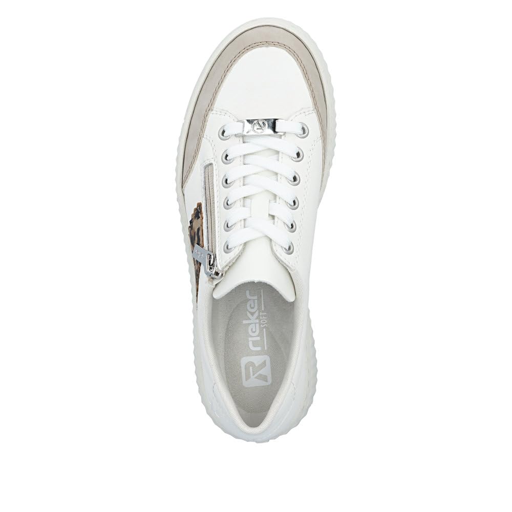 Rieker Damen Low-Top Sneaker N9912, Frauen Halbschuhe, lose Einlage
