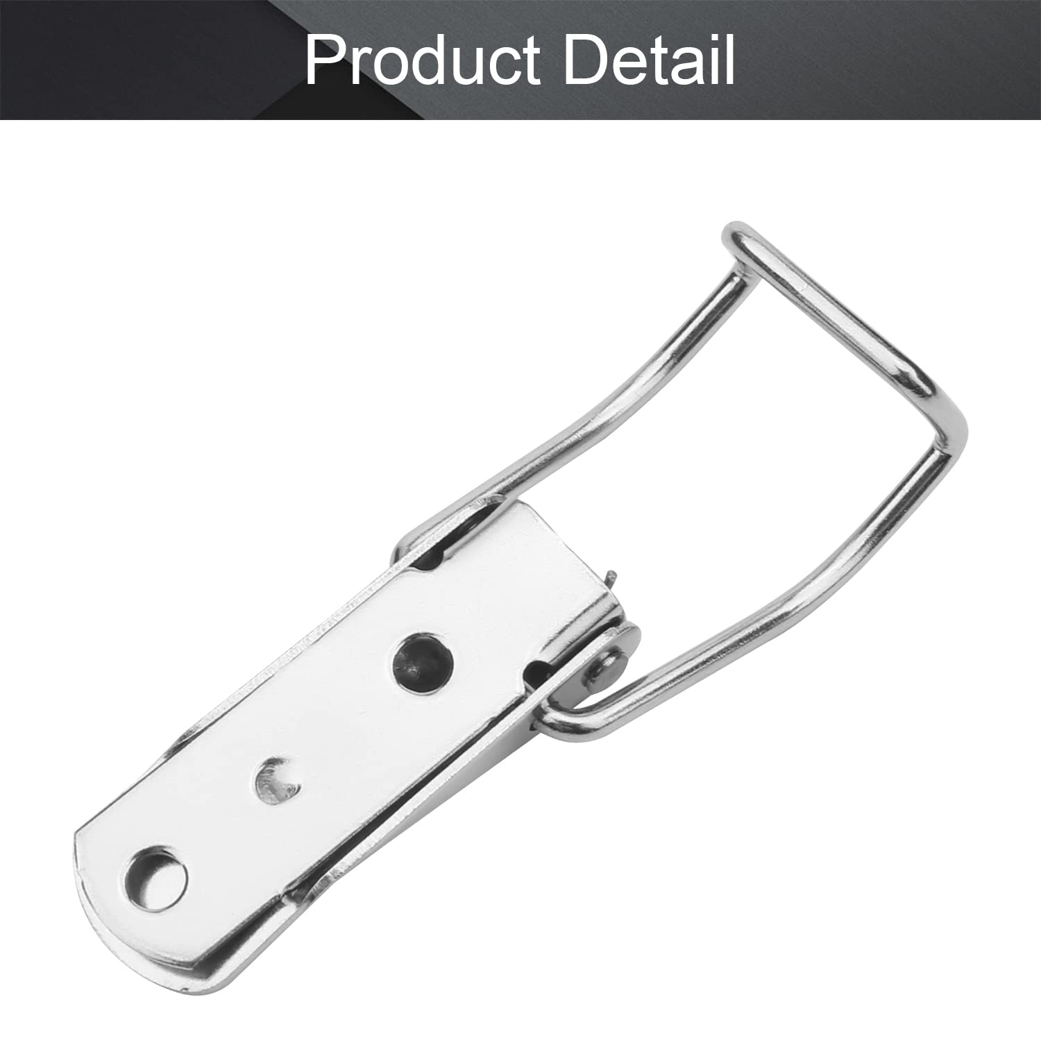 8 PCS Fermeture Levier Loquet Ressort Avec Crochet Fermeture Ressort En Acier Inoxydable Pour Coffret Bote Tiroir Armoire Trousse Mdical Coff