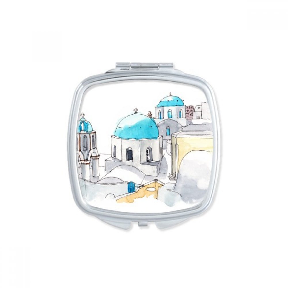 Miroir portable maquillage Istanbul en voyage et retouches de jour