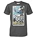 Knight of Swords - by Meat Bun - Artorias and Sif Tarot Card T-Shirt