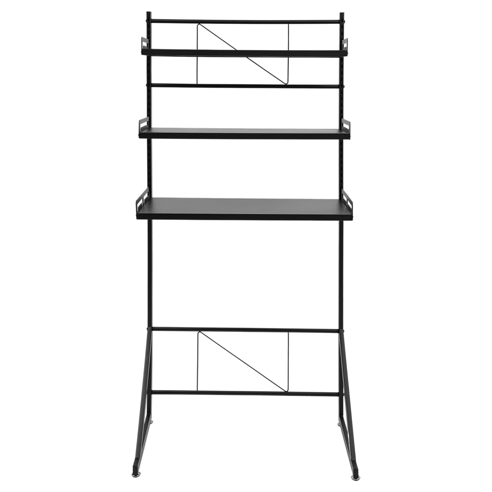 Waschmaschinenregal, 69 × 40 × 161cm Waschmaschinenschrank Trocknerschrank 3 Ebenen | Schnelle Installation | Robust, Washing Machine Cabinet für Badezimmer, Küche, Balkon