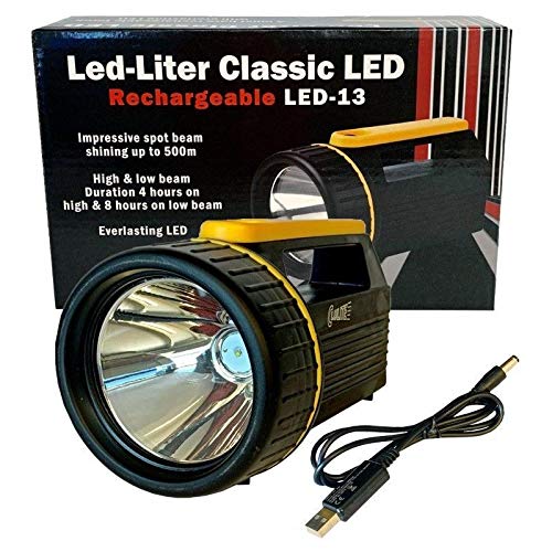 LED-Litrowa klasyczna latarka LED - 13