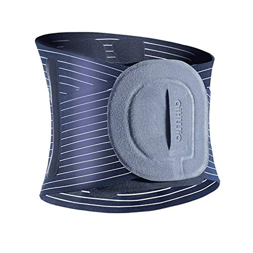 ZFF Soporte Lumbar Cinturón para Hombres Y Mujer Dolor Alivio - Transpirable Y Ligero...