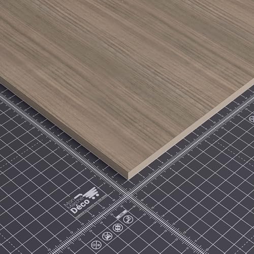 Panneau MDF Plaqué - Noyer d'Amérique - 60 x 120 cm