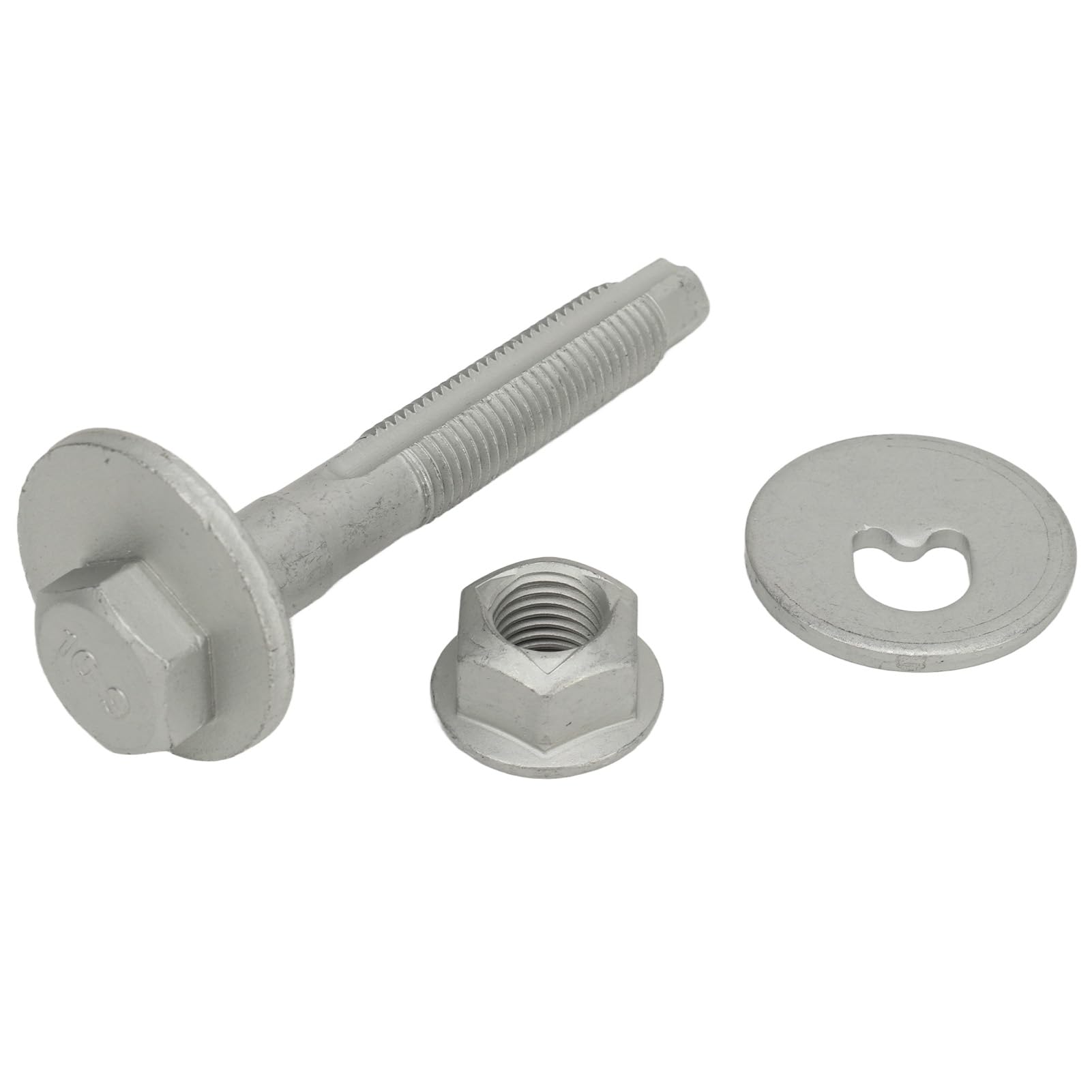 Set di Dadi con rondella eccentrica da 3 Pezzi WHT0002 Bullone eccentrico Allineamento Braccio Sospensione Regolazione eccentrica Bullone camma Vite campanatura Kit Dado