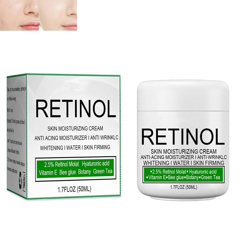 Crema Para Manchas Oscuras En La Cara, Hidratante Facial, Crema De Colágeno Para Mujeres, Bálsamo Ojos Antiarrugas Con Retinol, Crema De Día Y Noche