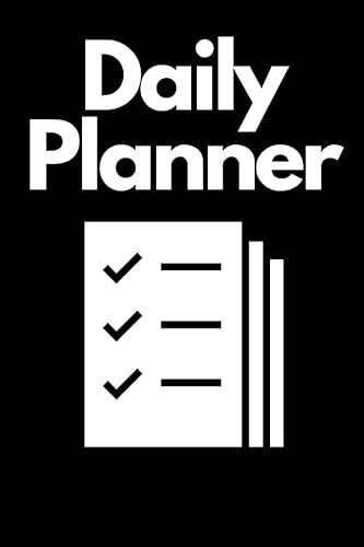 Daily Planner - 120 Pages, 6 x 9 Inch Portable Size