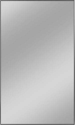 Miniatura 5 de ZHOWI - Espejo de tamaño de cuerpo completo, con marco de metal, para montar, reclinar o colgar en la pared del dormitorio, la sala de estar o el