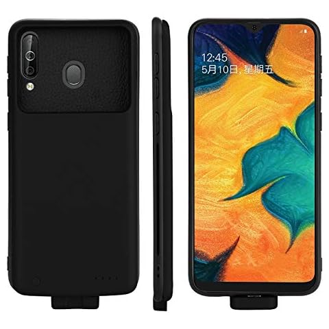 Kerter Battery Case for Galaxy M21/M30S - [5000mAh] Charging Case Extended Battery Rechargeable Battery Backup Power Bank Portable Charger Case for Samsung Galaxy M30S/M21 Cover