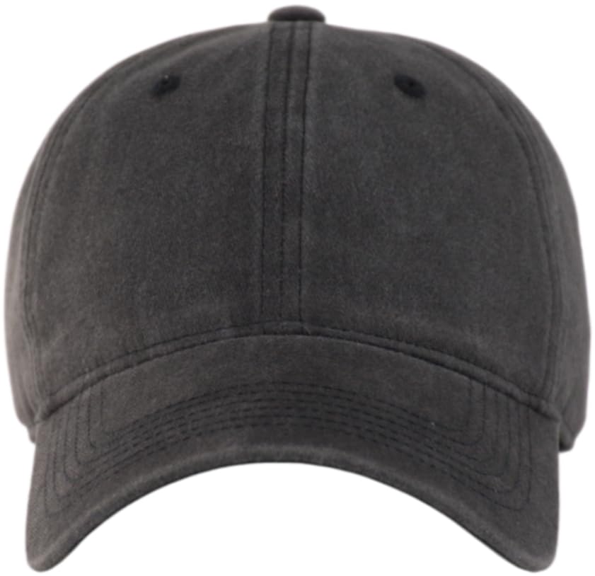Image of TSSGBL Vintage Cotton Washed Baseball Cap S to XXL Unstructured Low Profile Adjustable Distressed Dad Hat for Men Women