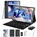 2026 upgrated tablets 12 Inch Android 16 Tablets with Keyboard, 2.5K Display for High-Res Gaming/Art/Productivity, tablet with sim card slot, 24GB+256GB, 4G LTE/5G WiFi/Octa-Core/10000mAh/GMS...