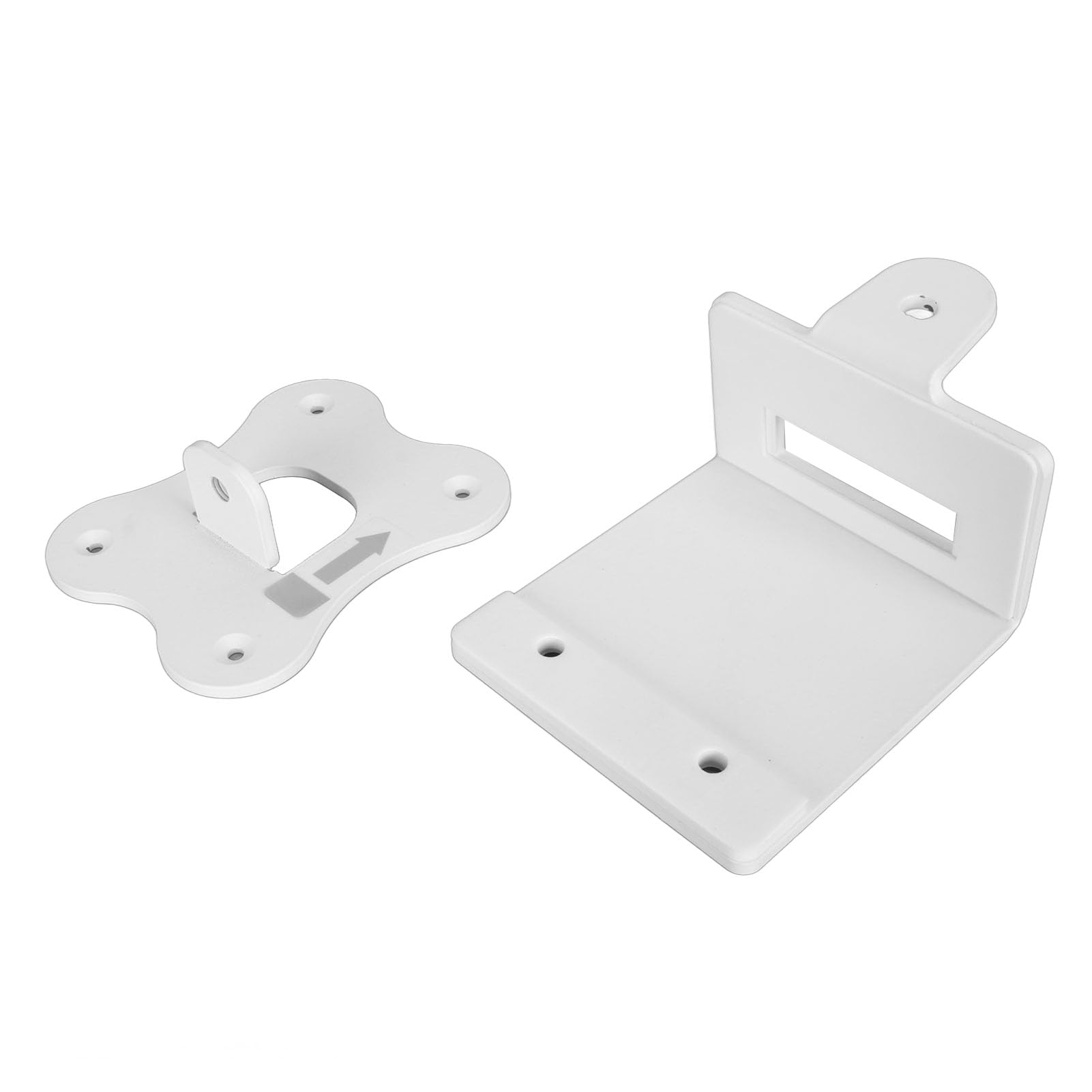 Soporte de Montaje en Pared para Altavoz Inalámbrico, Duradero, Antidesgaste, Ahorro de Espacio para Era 300, Metal, 2 uds. (White)