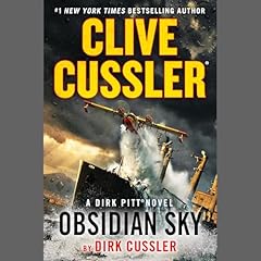 『Clive Cussler Obsidian Sky』のカバーアート