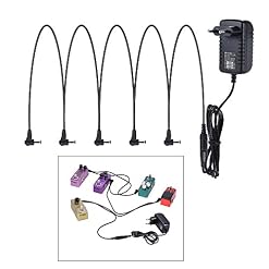Btuty Guitare effet alimentation hors 9 V DC 1000 mA 5 Way Chaîne Chord câble Negative à l’intérieur - Les Beatles, Paul McCartney, John Lennon, RIngo Starr, George Harrison Btuty Guitare effet alimentation hors 9 V DC 1000 mA 5 Way Chaîne Chord câble Negative à l'intérieur – Image 3