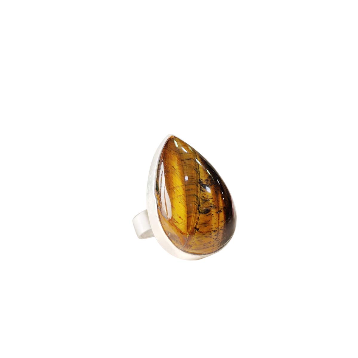 Shubhanjali Healing Crystal Tiger Eye Crystals Stone Ring For Girls Women Original Tiger Eye Stone Drop Ring For Anniversary Wedding Girlfriend Gift Him Her, Adjustable (B0B4SR2KW6) Amazon Price History, Amazon Price Tracker