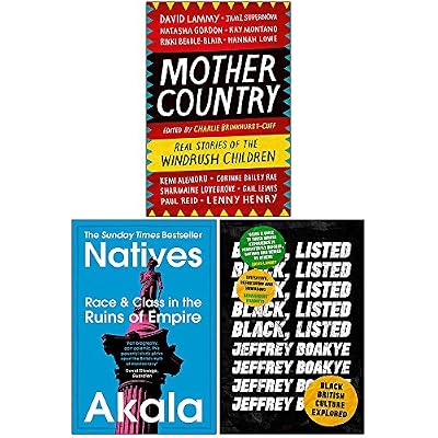 Mother Country, Natives, Black Listed 3 Books Collection Set