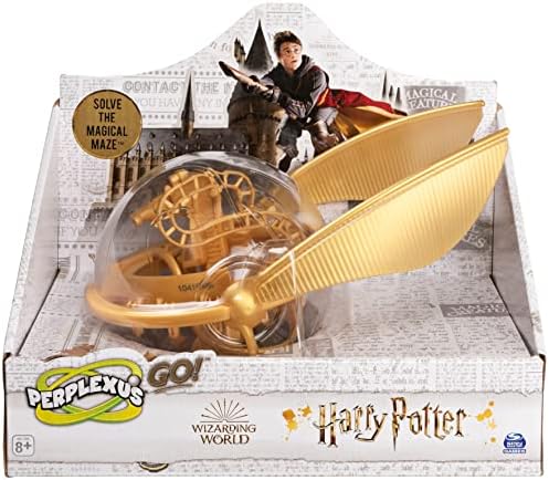 Perplexus, Harry Potter Go 3D Gravity Maze Game Brain Teaser Fidget Sensory Toy Puzzle Ball, for Adults & Kids Ages 8 and up 2 51QlyNeff8L. AC