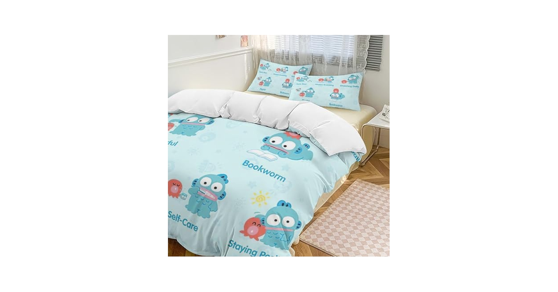 Amazon｜ハンギョドン 寝具3点セット 布団カバー シングル 寝具