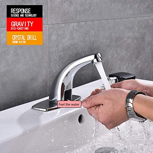 Robinet évier mains libres avec capteur automatique pour économie d'eau - 3