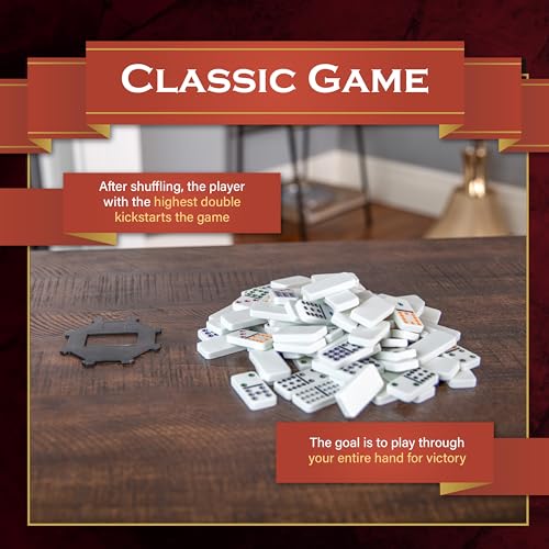 Continuum Games Family Traditions Dominoes Doble 12 miniatura 4