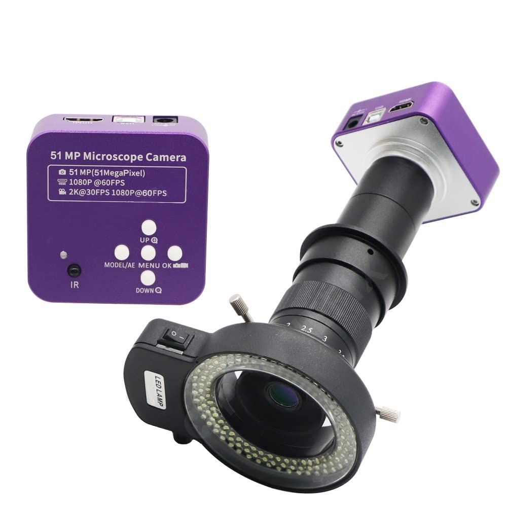 Telecamera Microscopio Industriale 41MP 4K - USB HDMI, Per PCB E Controlli Di Precisione - Foto 3