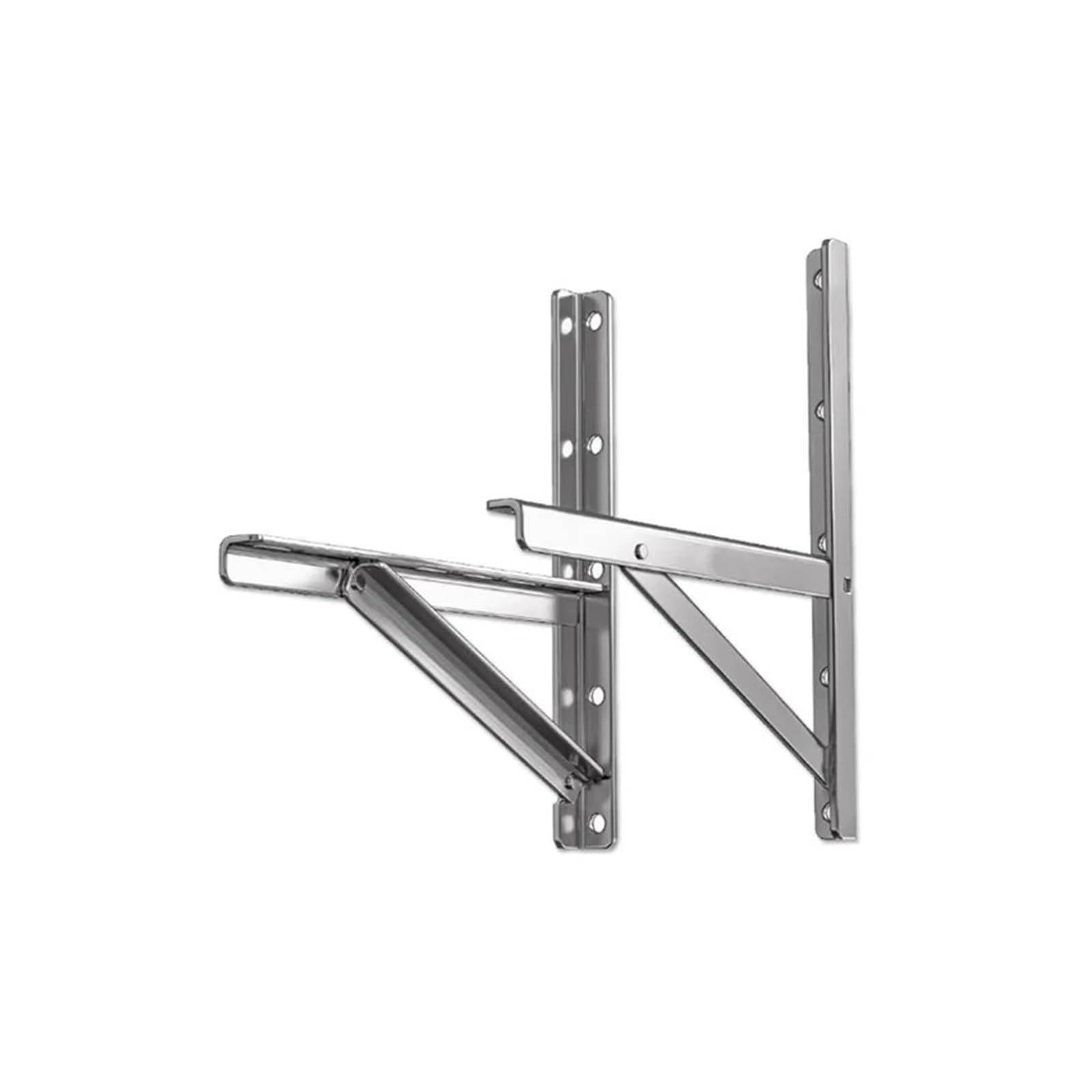 Ixllppyfn Stainless Steel 201 Air Conditioning Stainless Steel Bracket 1P Air Conditioning Outside Rack Support(Stainless Steel 201)