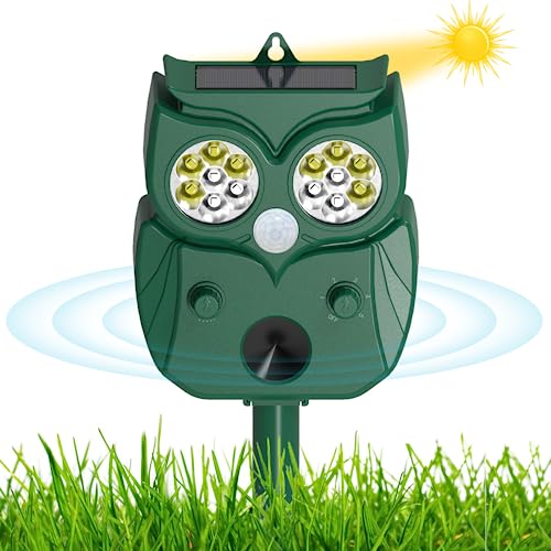 Repellente Solare Per Gatti Ad Ultrasuoni Con Sensore Di Movimento – Impermeabile IP44 Per Esterno - 5