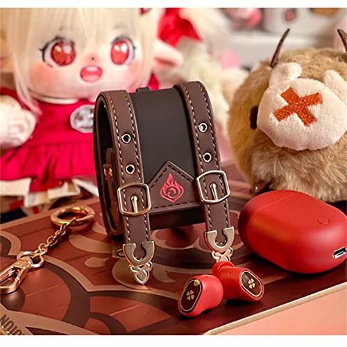 Game Genshin Impact Official Klee Backpack Earphone Case Protective Case For Airpods Pro Redmi Headphone Box #TOP3